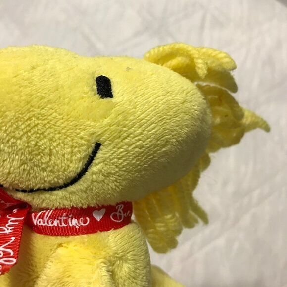 Vintage Valentine's Day Woodstock 7 inch plush - Picture 2 of 2